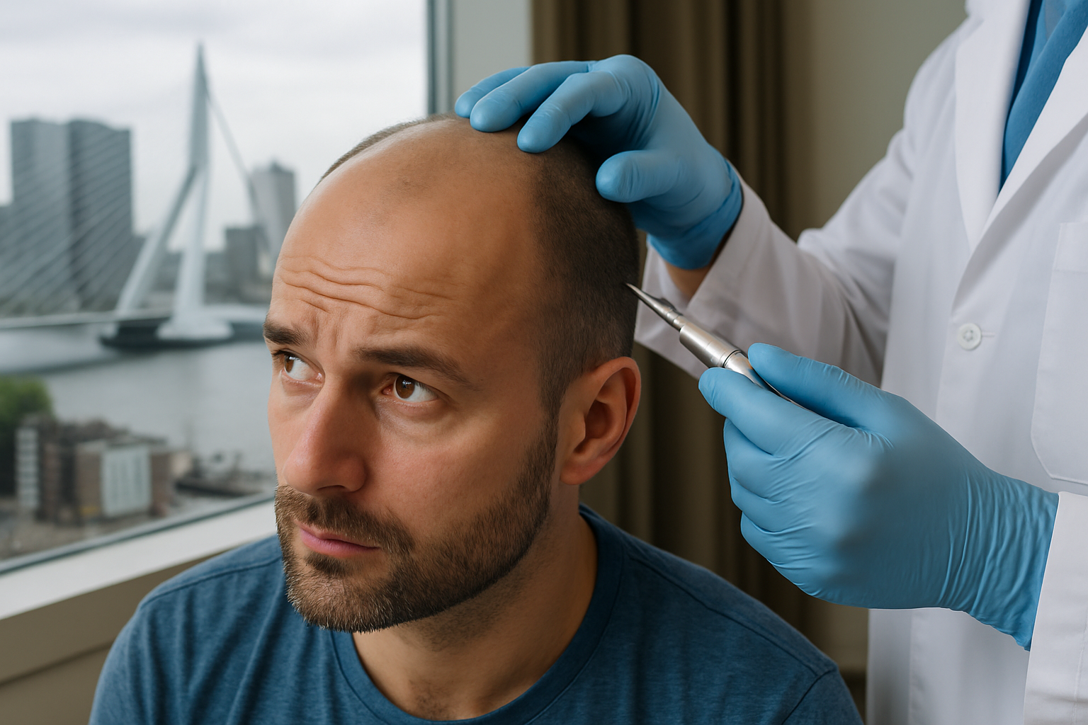 Haarimplantatie in Rotterdam, dé oplossing?